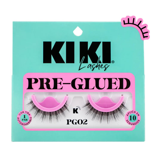 Pestañas Postizas Pre-Glued kiki lashes