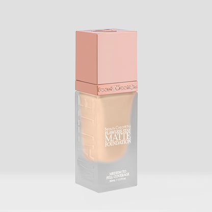 Flawless Stay Matte Foundation - Base De Maquillaje Líquida Mate