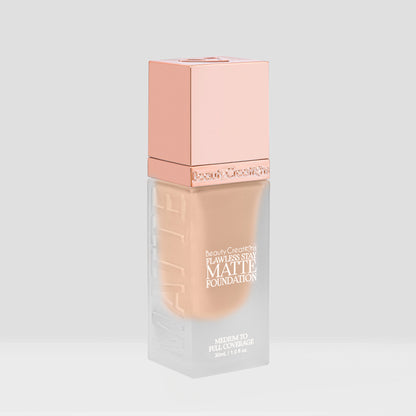 Flawless Stay Matte Foundation - Base De Maquillaje Líquida Mate