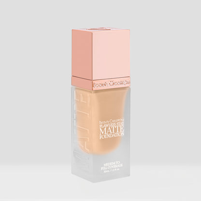 Flawless Stay Matte Foundation - Base De Maquillaje Líquida Mate