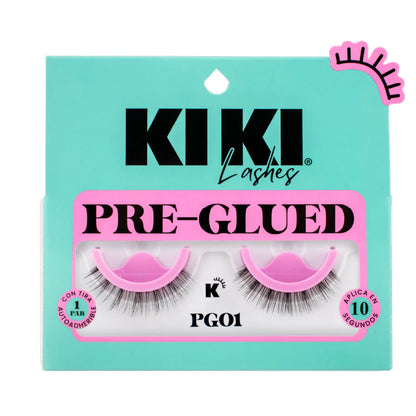 Pestañas Postizas Pre-Glued kiki lashes