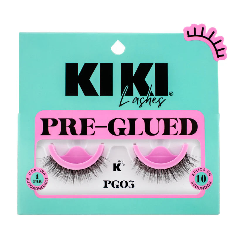 Pestañas Postizas Pre-Glued kiki lashes