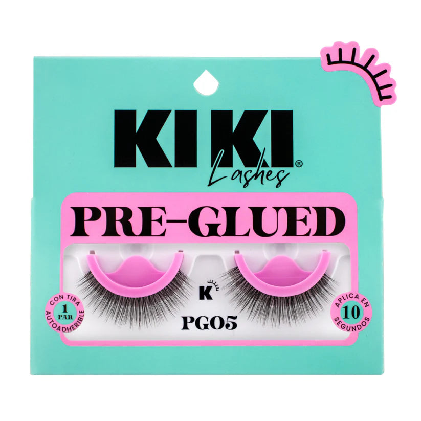 Pestañas Postizas Pre-Glued kiki lashes